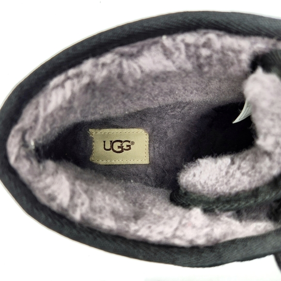 UGG Neumel Black Suede 10 Mens Chukka Boot - Picture 7 of 8